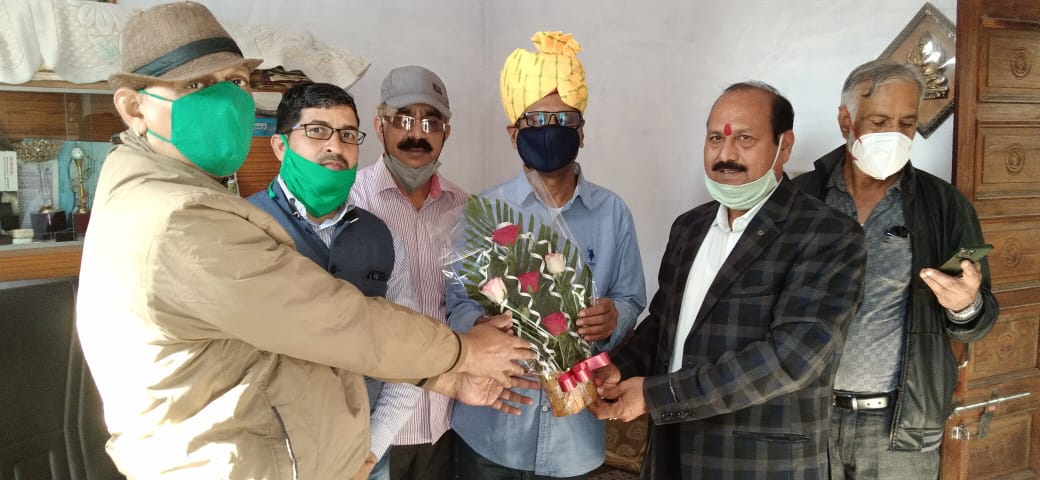 वरिष्ठ पत्रकार व जर्नलिस्ट्स एसोसिएशन आफ राजस्थान जार के पूर्व मंत्री नारायण बारेठ को राजस्थान सूचना आयुक्त नियुक्ति की बधाई